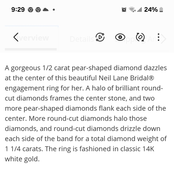 Neil Lane Ring - Picture 12 of 12